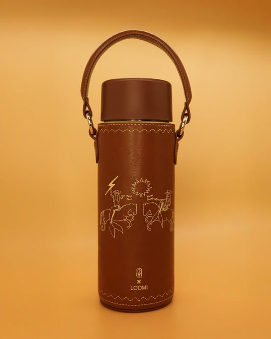 SOLD OUT - BUNDLE – 595ml  CERAMIC WATER BOTTLE + TAHNEE KELLAND COLLAB